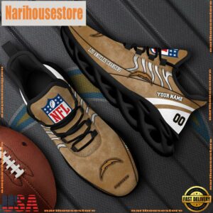 Los Angeles Chargers NFL Clunky Shoes For Fans Custom Name And Number