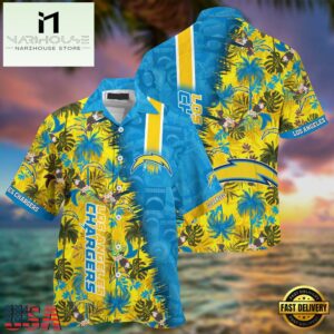 Los Angeles Chargers NFL Football Summer Hawaiian Shirt