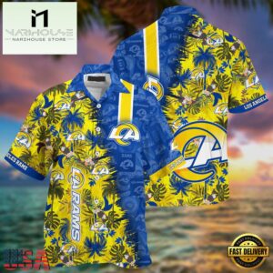 Los Angeles Rams NFL Football Summer Hawaiian Shirt
