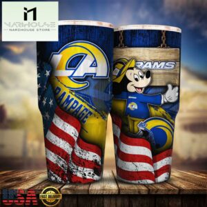 Los Angeles Rams NFL Mickey Mouse Disney Tumbler