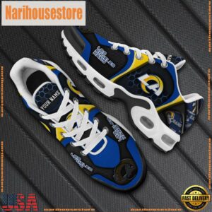 Los Angeles Rams Tn Shoes Personalized Your Name, Football Team Shoes