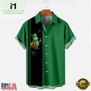 Love Patrick Day Gnomes Hawaiian Shirt