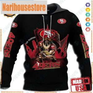Mens Nfl San Francisco 49Ers Super Bowl Liv Champions 3D Hoodie