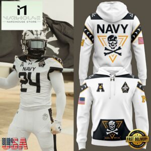 Men’s Under Armour Navy Midshipmen 2024 Rivalry Shield Hoodie