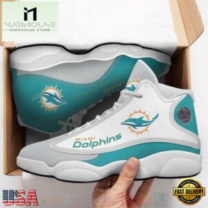 Miami Dolphins Football NFL Air Jordan 13 Shoes - Gift For Fans