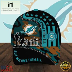 Miami Dolphins Memorial Day NFL Team Baseball Cap