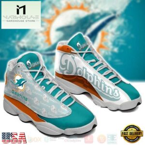 Miami Dolphins NFL Air Jordan 13 Shoes 2 - Gift For Fans