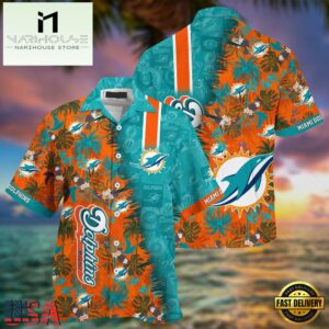 Miami Dolphins NFL Football Summer Hawaiian Shirt
