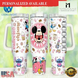 Mickey Mouse Valentines 40oz Tumbler with Handle - 40oz Tumbler with Handle