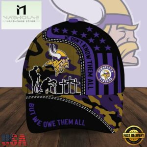 Minnesota Vikings Memorial Day NFL Team Baseball Cap