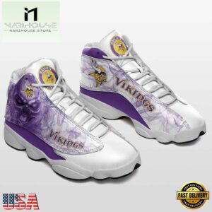Minnesota Vikings NFL Air Jordan 13 Shoes - Gift For Fans