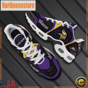 Minnesota Vikings Tn Shoes Personalized Your Name, Football Team Shoes