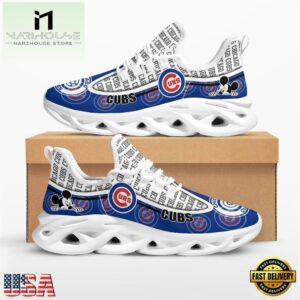 MLB Chicago Cubs Mickey Mouse Max Soul Shoes