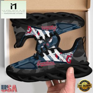 MLB Cleveland Guardians Military Camouflage M Soul Shoes
