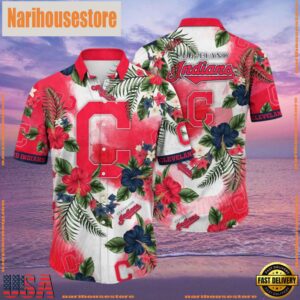 MLB Cleveland Indians Aloha Hawaiian Shirt