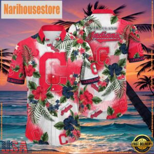 MLB Cleveland Indians Aloha Hawaiian Shirt