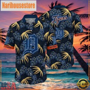 MLB Detroit Tigers Aloha Hawaiian Shirt