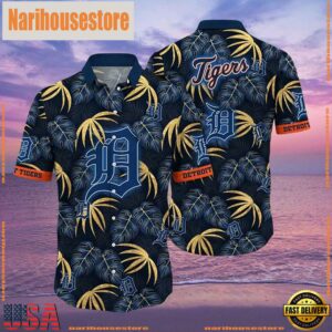 MLB Detroit Tigers Aloha Hawaiian Shirt