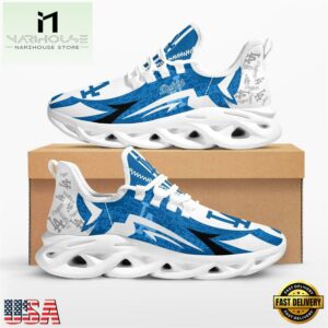 MLB Los Angeles Dodgers Symbol Geometric Pattern Max Soul Shoes