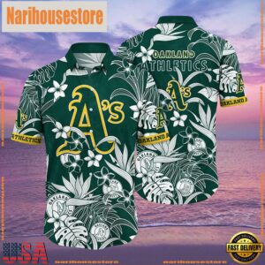 MLB Oakland Athletics Aloha Hawaiian Shirt