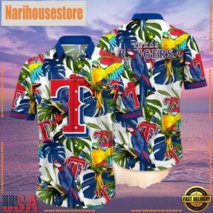 MLB Texas Rangers Aloha Hawaiian Shirt