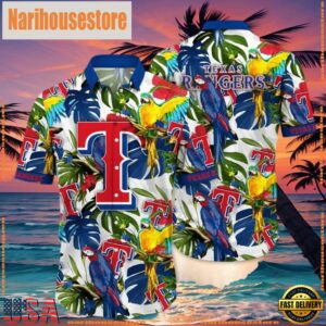 MLB Texas Rangers Aloha Hawaiian Shirt