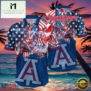 NCAA Arizona Wildcats American New Design Hawaiian Shirt