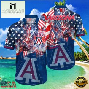 NCAA Arizona Wildcats American New Design Hawaiian Shirt