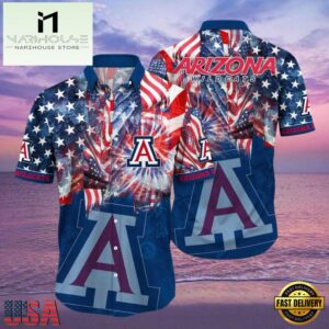 NCAA Arizona Wildcats American New Design Hawaiian Shirt