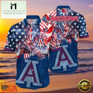 NCAA Arizona Wildcats American New Design Hawaiian Shirt