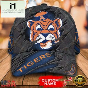 NCAA Auburn Tigers 3D Mascot Custom Baseball Cap