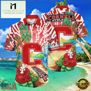 NCAA Cornell Big Red New Design Hawaiian Shirt