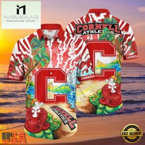 NCAA Cornell Big Red New Design Hawaiian Shirt