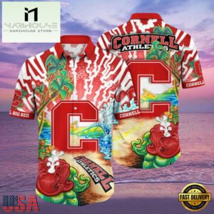 NCAA Cornell Big Red New Design Hawaiian Shirt