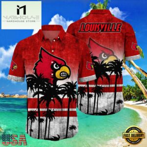 NCAA Louisville Cardinals New Design Hawaiian Shirt