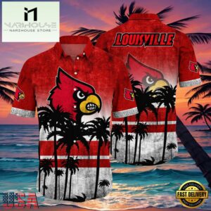 NCAA Louisville Cardinals New Design Hawaiian Shirt