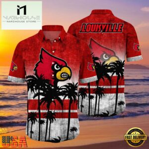 NCAA Louisville Cardinals New Design Hawaiian Shirt