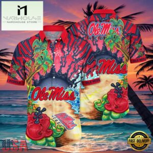 NCAA Ole Miss Rebels New Design Hawaiian Shirt