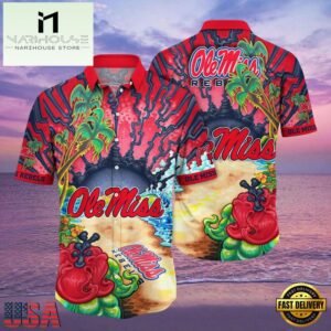 NCAA Ole Miss Rebels New Design Hawaiian Shirt