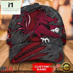 NCAA South Carolina Gamecocks 3D Mascot Custom Baseball Cap