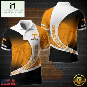 NCAA Tennessee Volunteers Team Polo Shirt Custom Your Name