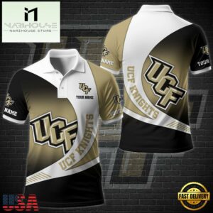 NCAA UCF Knights Team Polo Shirt Custom Your Name