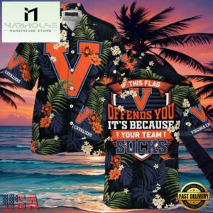 NCAA Virginia Cavaliers Offends You Trendy New Design Hawaiian Shirt