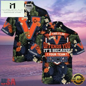 NCAA Virginia Cavaliers Offends You Trendy New Design Hawaiian Shirt