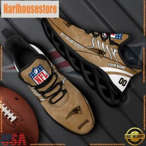 New England Patriots NFL Clunky Shoes For Fans Custom Name And Number