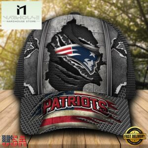 New England Patriots NFL Football Team Logo Baseball Cap