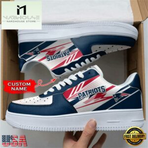 New England Patriots NFL Personalized Air Force 1 Shoes