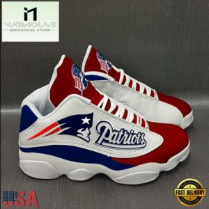 New England Patriots NFL Ver 5 Air Jordan 13 Sneaker - Gift For Fans