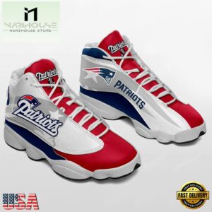 New England Patriots NFL Ver 6 Air Jordan 13 Sneaker - Gift For Fans