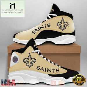 New Orleans Saints NFL Air Jordan 13 Shoes 4 - Gift For Fans